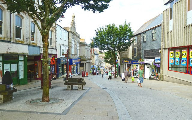 Redruth Town Centre Map Redruth Benefits From Successful Cornwall Council Bid | Falmouth Packet