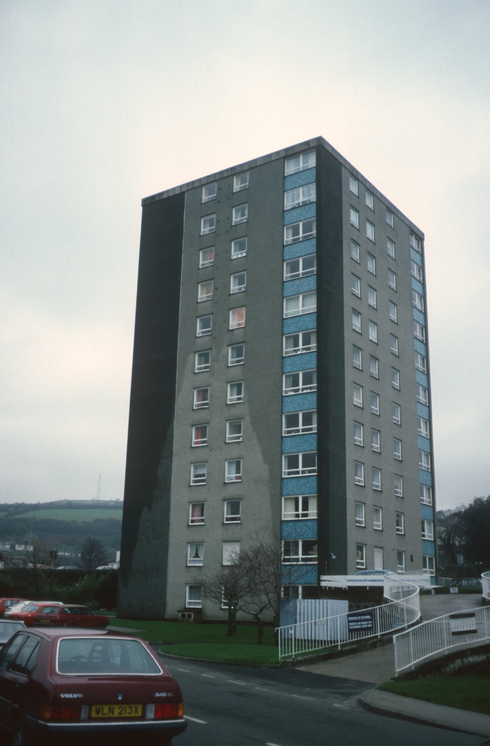 An archive image of Park House in St Austell