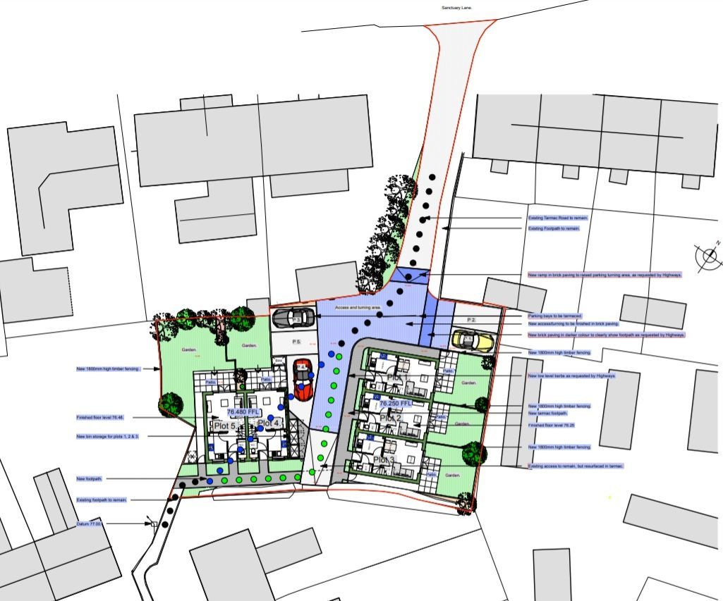 The site plan