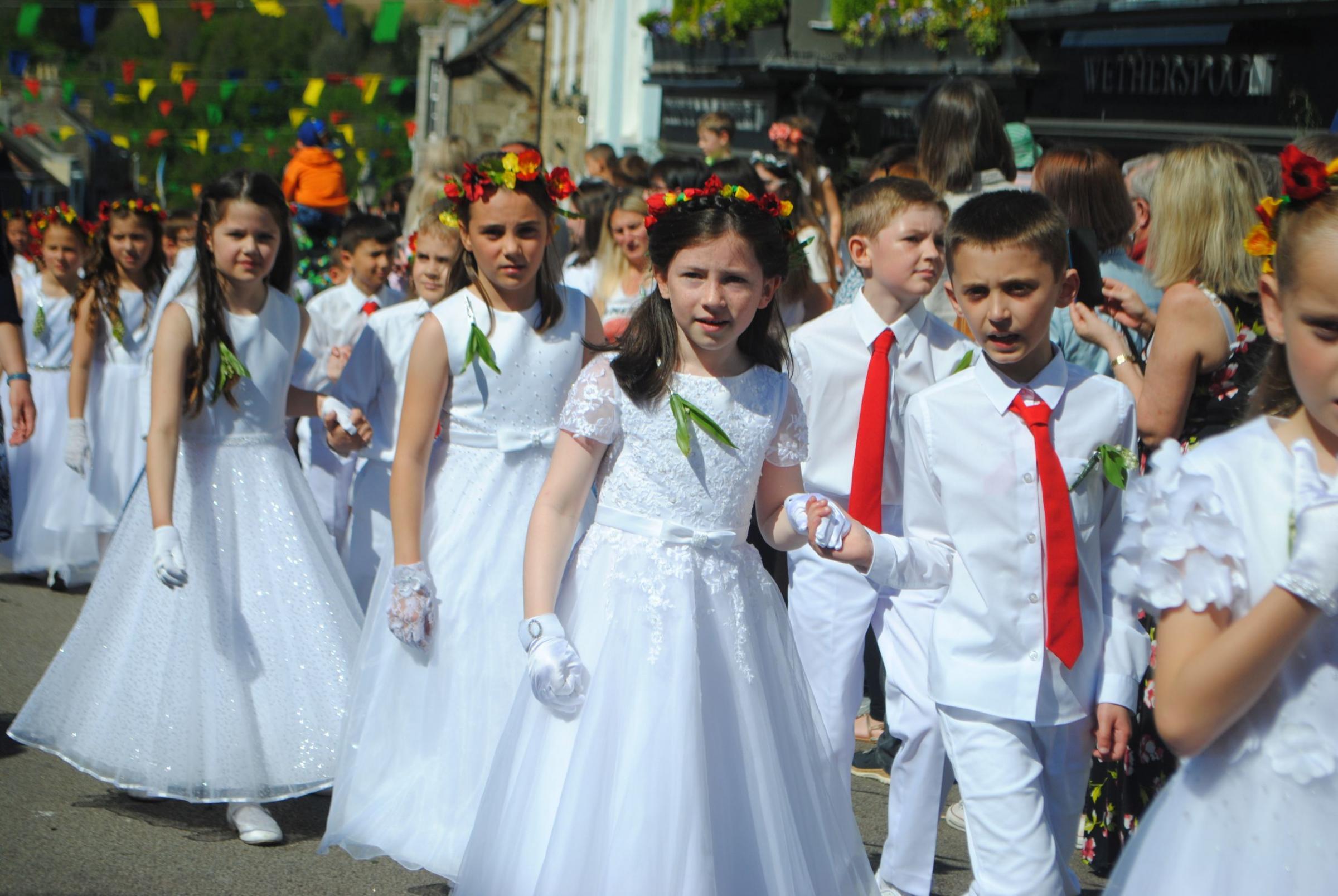 Flora Day Childrens Dance