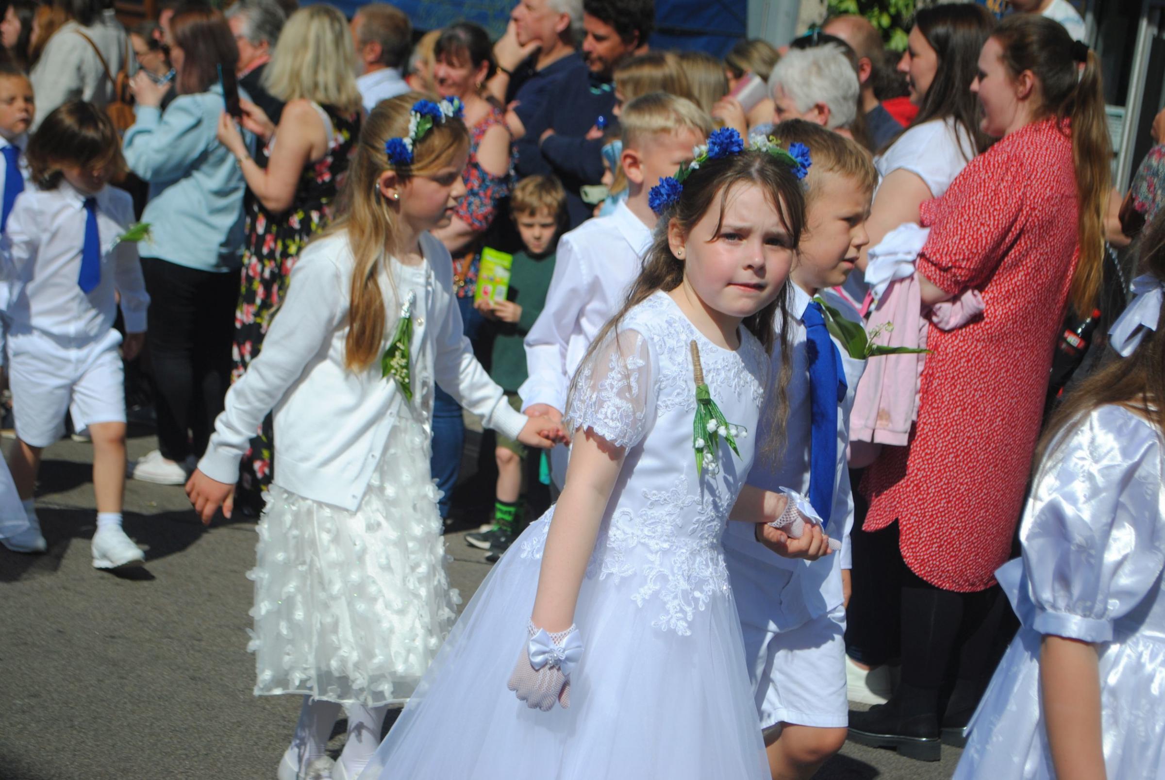 Flora Day Childrens Dance