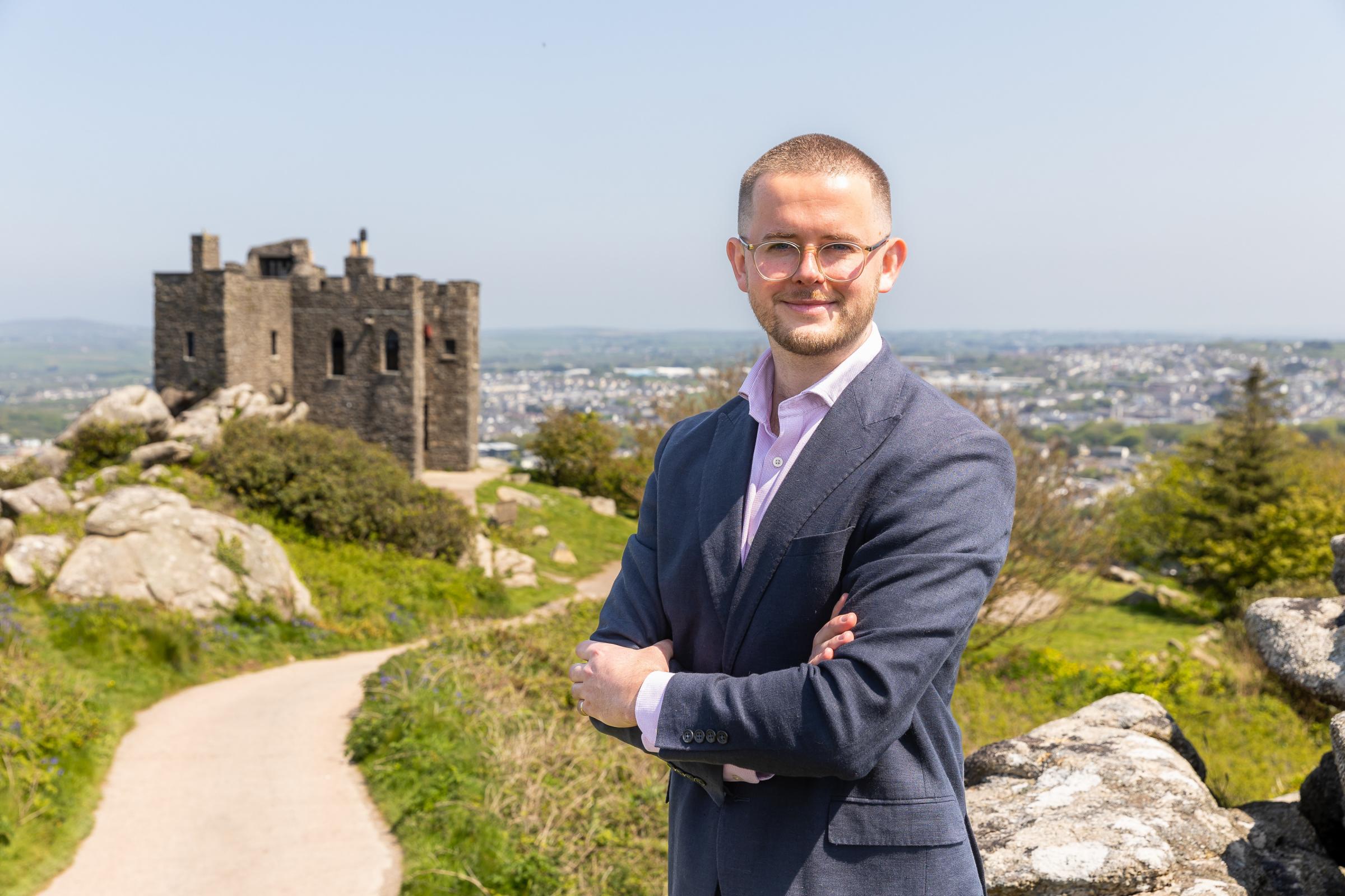 Cornwall Council\s portfolio holder for transport Connor Donnithorne has been selected to be the Conservative candidate for the Camborne, Redruth and Hayle seat at the next General Election