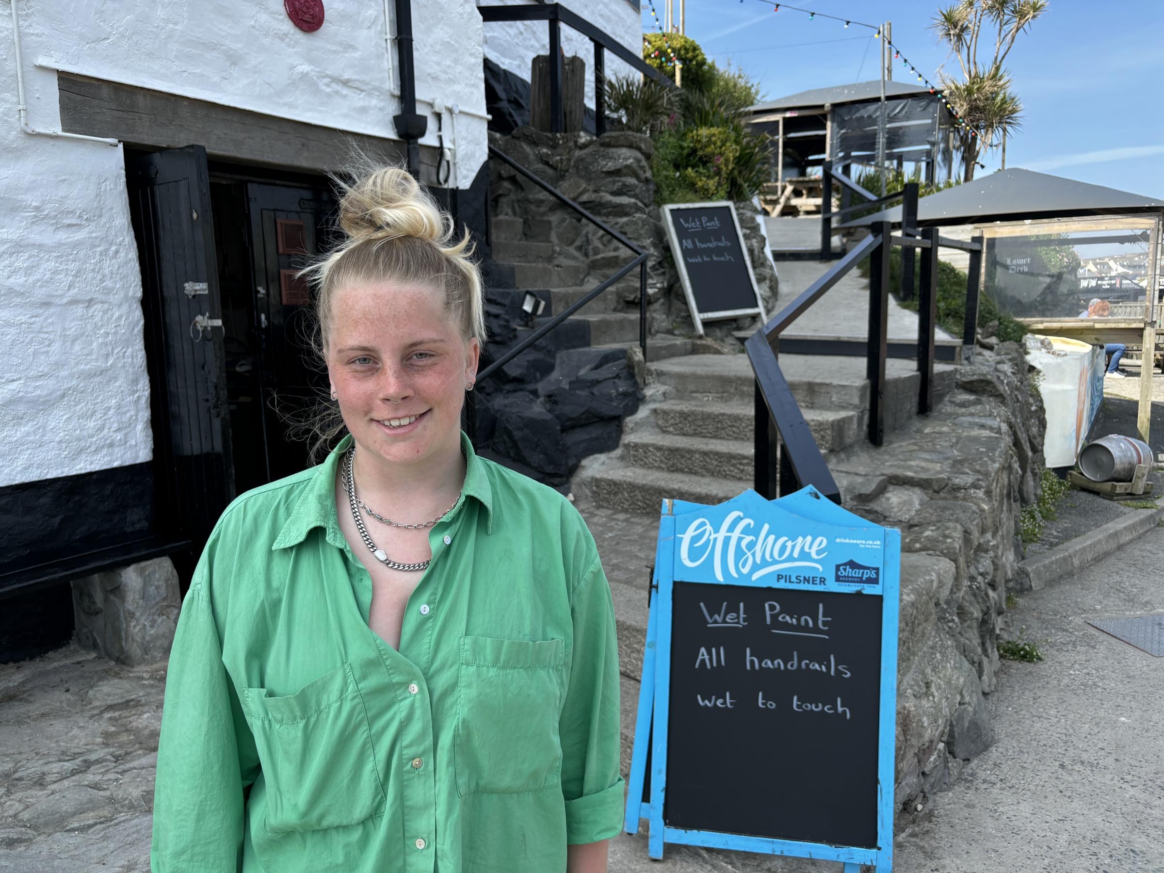 Caitlyn Port is just one example of Porthlevens younger generation who have struggled to stay in the town (Pic: Lee Trewhela / LDRS)