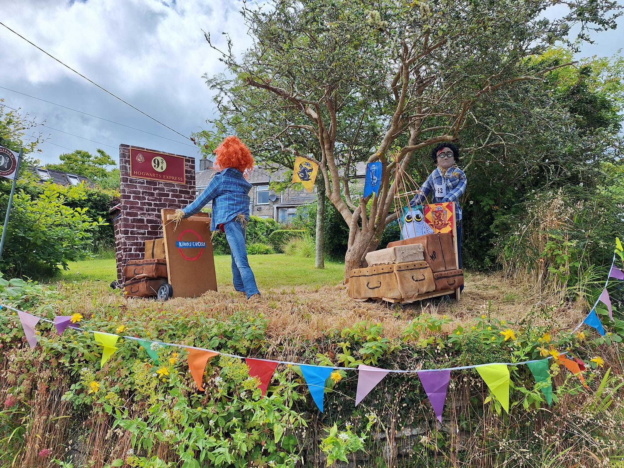 n Harry Potter and Ron Weasley in ‘Wizarding Fun’ came fourth. Image: Stithians Parish Council