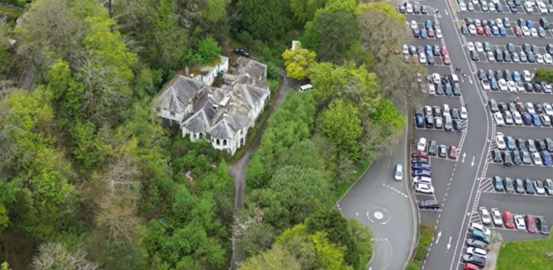 Polvellan Manor overlooks the Millpool car park in Looe (JLA Consulting Engineers)