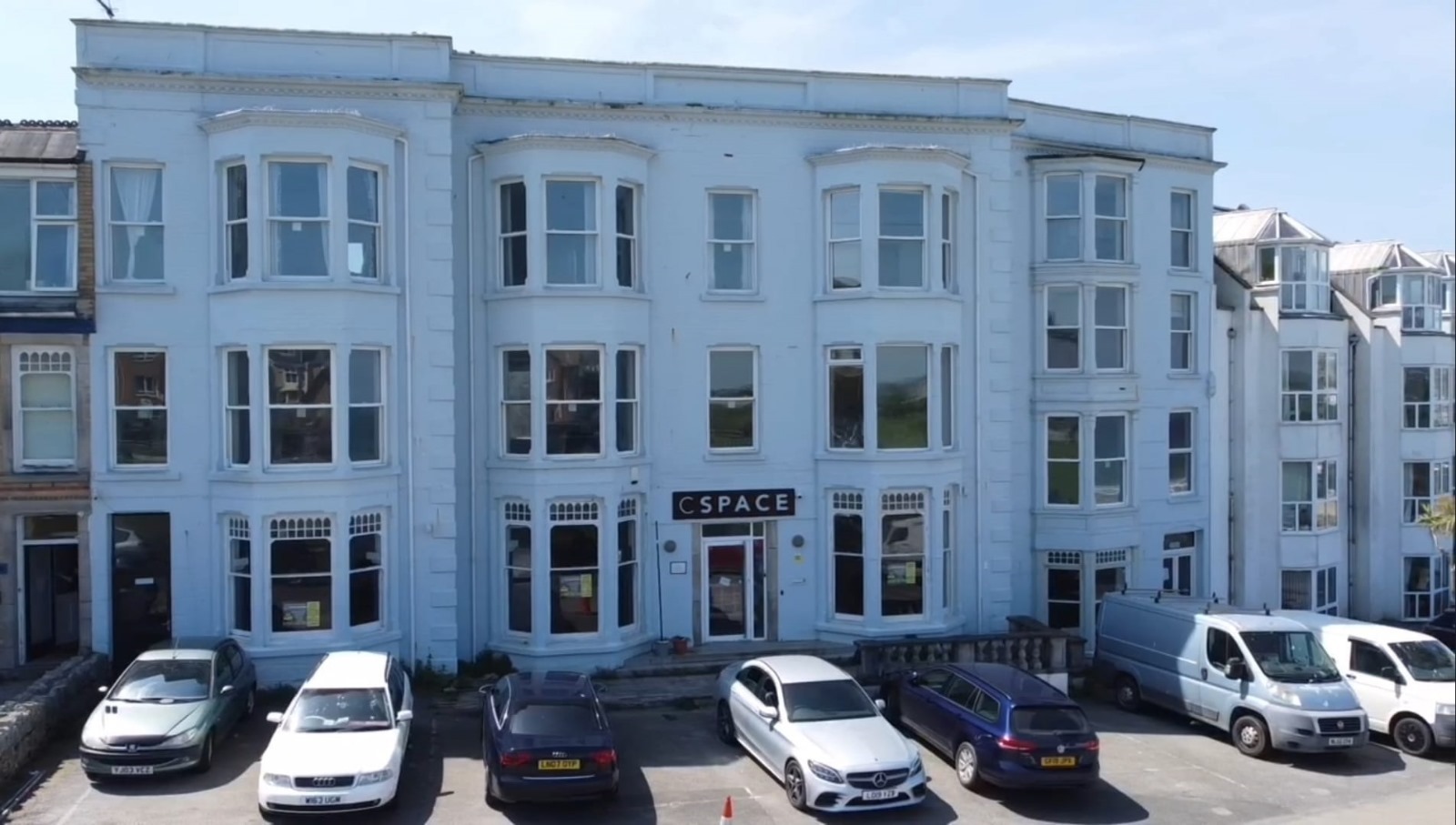 The front of the CSpace building in Newquay (Pic: TMP Land Consultants)