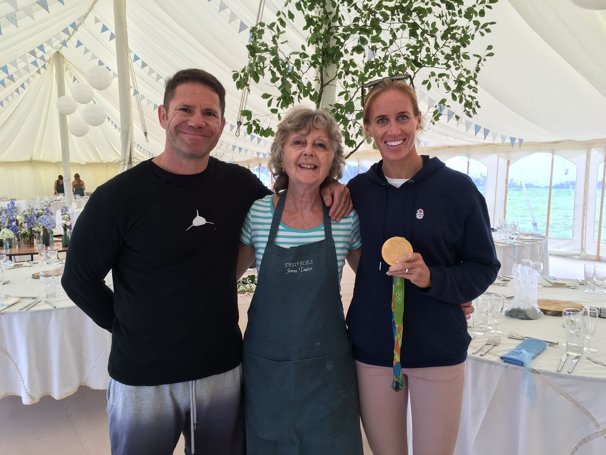 Mylor Company Caters For Star Studded Penzance Wedding Of Double Olympic Gold Medallist Helen Glover And Tv S Steve Backshall With Celebrity Guests Including Eastenders Jake Wood Sunetra Sarker From Strictly Come Dancing